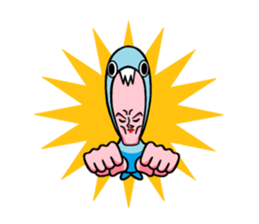 shark man sameo sticker #6213254