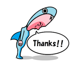 shark man sameo sticker #6213260