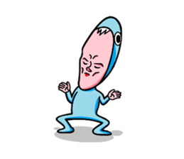 shark man sameo sticker #6213261