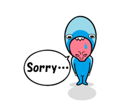 shark man sameo sticker #6213266