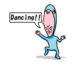 shark man sameo sticker #6213273