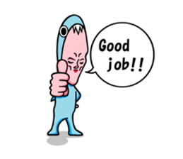 shark man sameo sticker #6213276