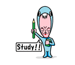 shark man sameo sticker #6213280