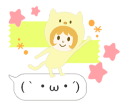 costume animal ~English~ sticker #6213762