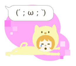 costume animal ~English~ sticker #6213766