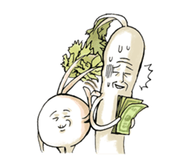 Enjoy Daikon sticker #6214135