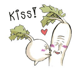 Enjoy Daikon sticker #6214147