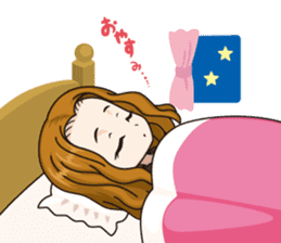 Japanese kawaii girl sticker #6214573