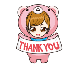 Japanese kawaii girl sticker #6214588