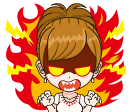 Japanese kawaii girl sticker #6214596