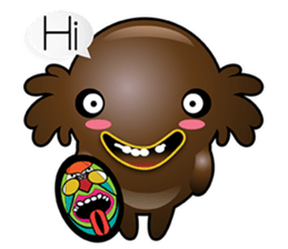 chocolate mayan (English) sticker #6214929