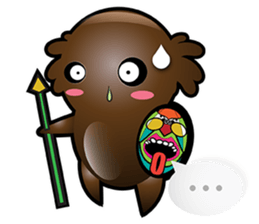 chocolate mayan (English) sticker #6214930