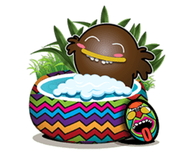 chocolate mayan (English) sticker #6214931