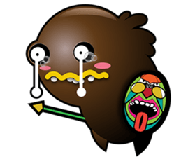 chocolate mayan (English) sticker #6214938