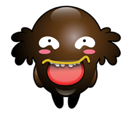 chocolate mayan (English) sticker #6214941