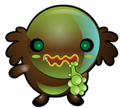 chocolate mayan (English) sticker #6214943