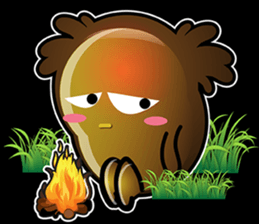 chocolate mayan (English) sticker #6214944