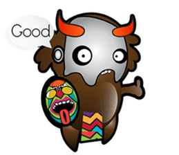 chocolate mayan (English) sticker #6214946