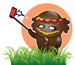 chocolate mayan (English) sticker #6214952