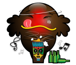 chocolate mayan (English) sticker #6214954