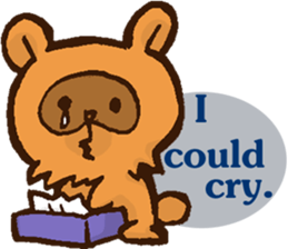 Boss of Raccoon dog in English sticker #6215056