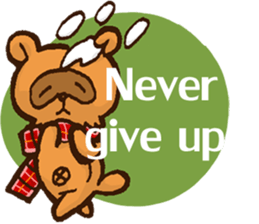 Boss of Raccoon dog in English sticker #6215080