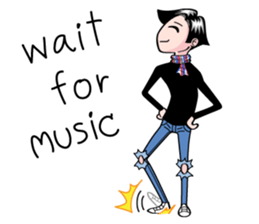 Sam-Cha Boy sticker #6215088