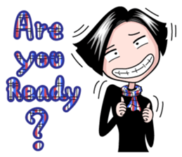 Sam-Cha Boy sticker #6215089