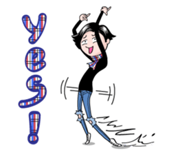 Sam-Cha Boy sticker #6215090