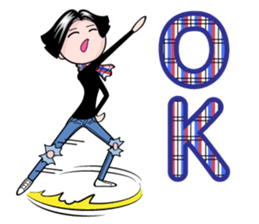 Sam-Cha Boy sticker #6215091