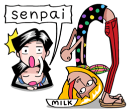 Sam-Cha Boy sticker #6215096