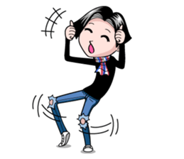 Sam-Cha Boy sticker #6215100