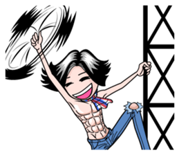 Sam-Cha Boy sticker #6215102