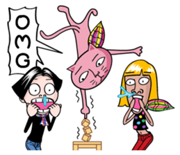 Sam-Cha Boy sticker #6215107