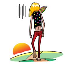 Sam-Cha Boy sticker #6215114