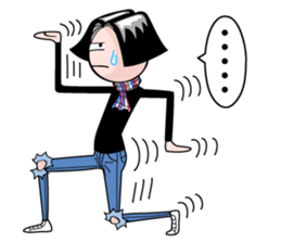 Sam-Cha Boy sticker #6215119