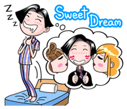 Sam-Cha Boy sticker #6215121