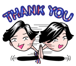 Sam-Cha Boy sticker #6215122