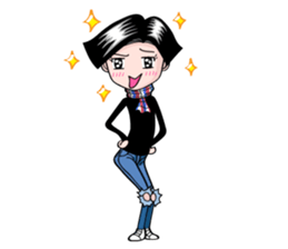 Sam-Cha Boy sticker #6215123