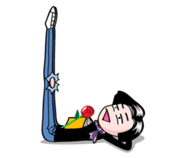 Sam-Cha Boy sticker #6215124