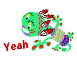 Hawaii-born lizard sticker #6215214