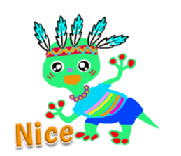 Hawaii-born lizard sticker #6215215