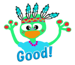 Hawaii-born lizard sticker #6215216