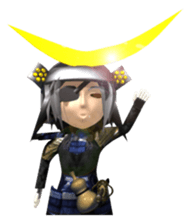 Masamune 3D action sticker sticker #6215329