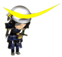 Masamune 3D action sticker sticker #6215332