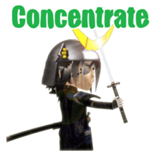 Masamune 3D action sticker sticker #6215341