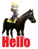 Masamune 3D action sticker sticker #6215361