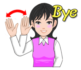 Thai Sign Language Vol.1 sticker #6215412