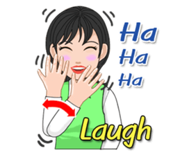 Thai Sign Language Vol.1 sticker #6215425