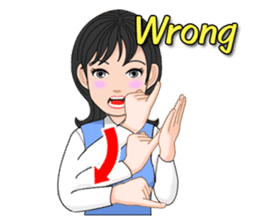 Thai Sign Language Vol.1 sticker #6215428